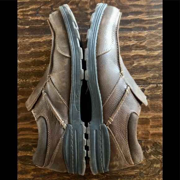 ❌SOLD❌ Chaps Brown Leather Loafer Shoes - Size 13 (EUC) - Picture 4 of 9